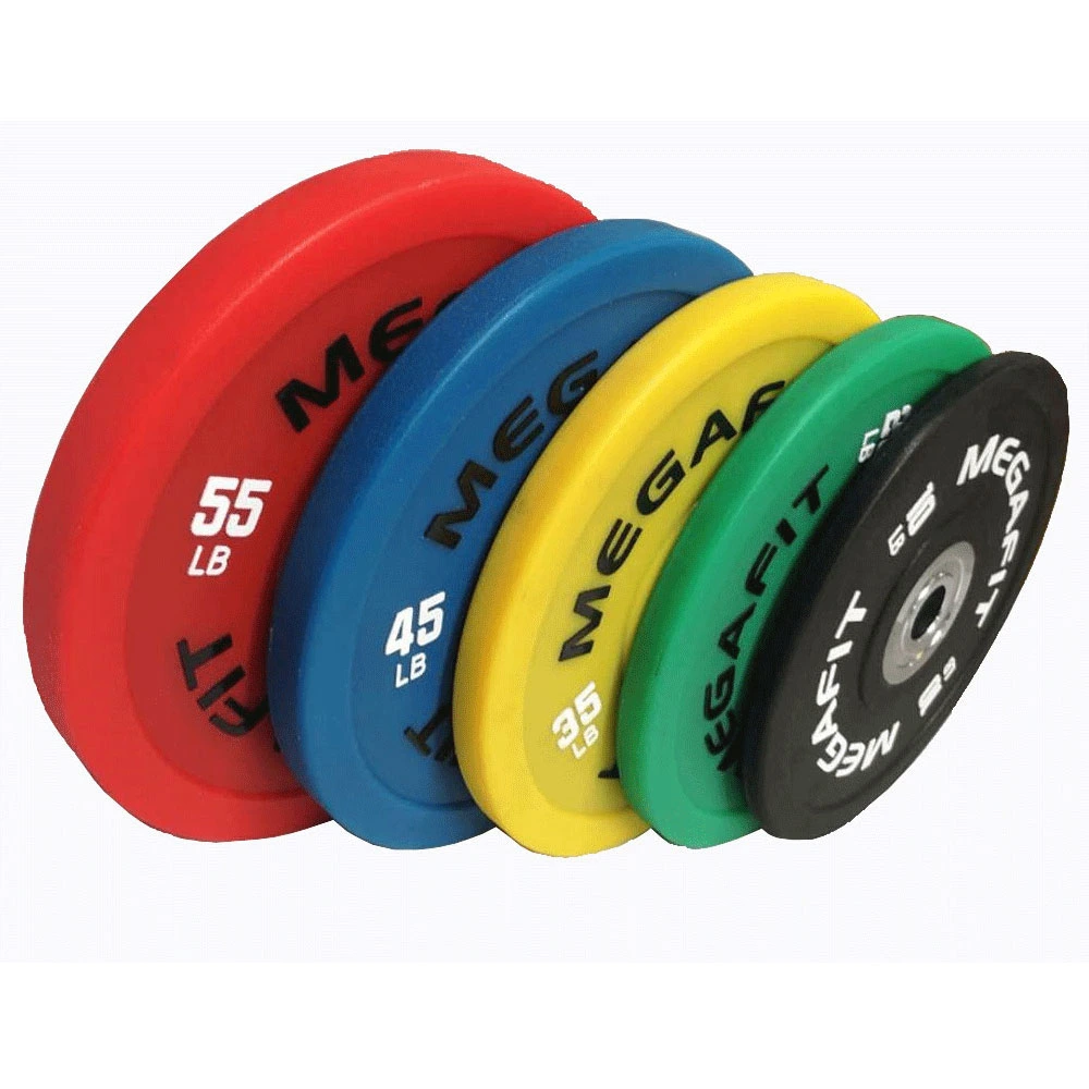 Colorido de las placas de paragolpes de la competencia para el levantamiento de pesas