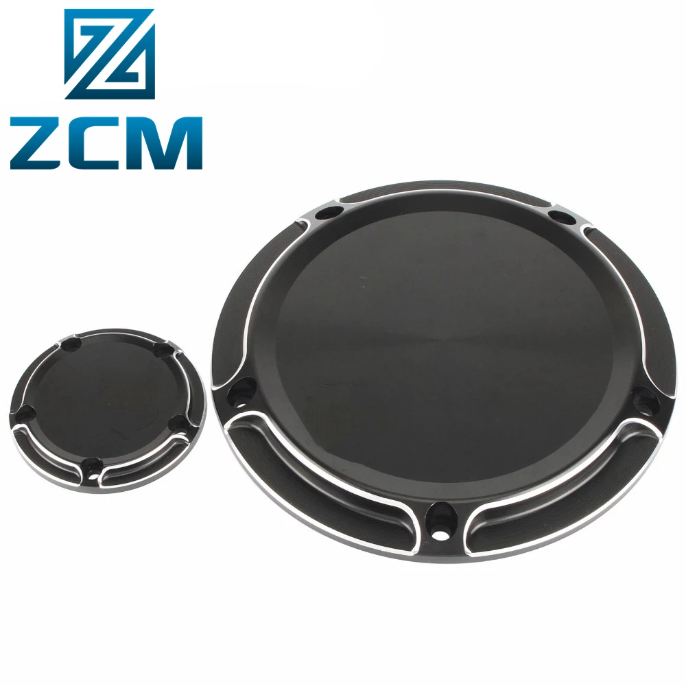 Batch Production Custom Automobile Cap Cover Manufacturing CNC Metal Black Anodized Billet Aluminum Motorcycle/Automotive Engine Oil Filter Cap Cover