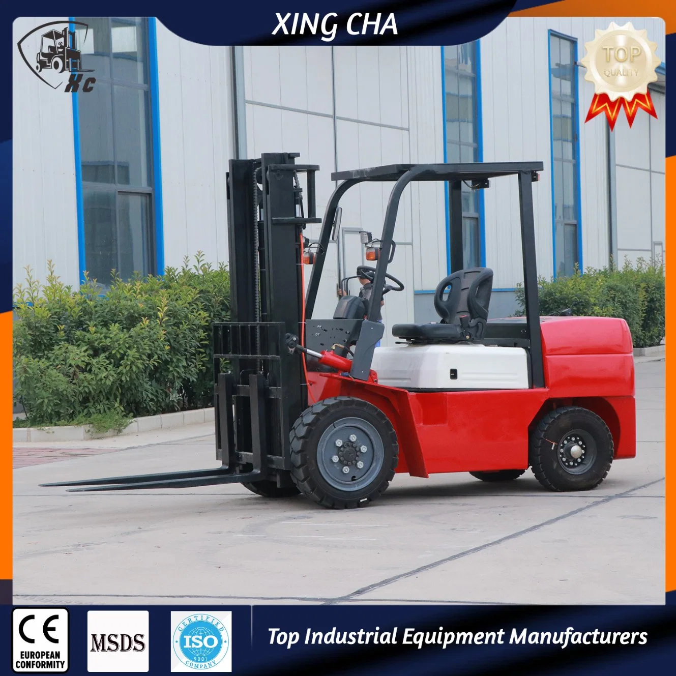 Electric Mini 1.5t Forklift for China Warehouse Logistics