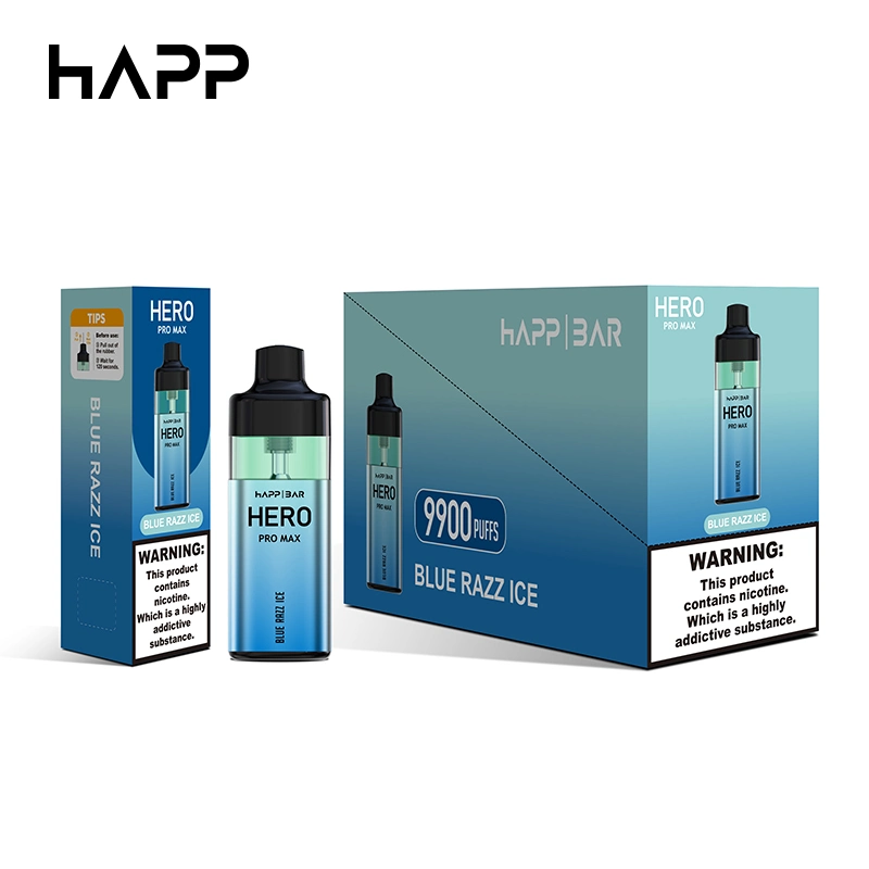 Mesh Coil 10000puff Bar Hero PRO Max Type C Rechargeable Vape with Adjustable Airflow Function