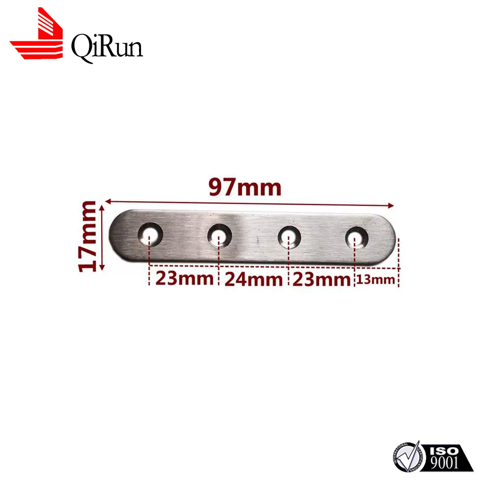 Flat Corner Brace Fixing Mending Plates for Furniture Wood