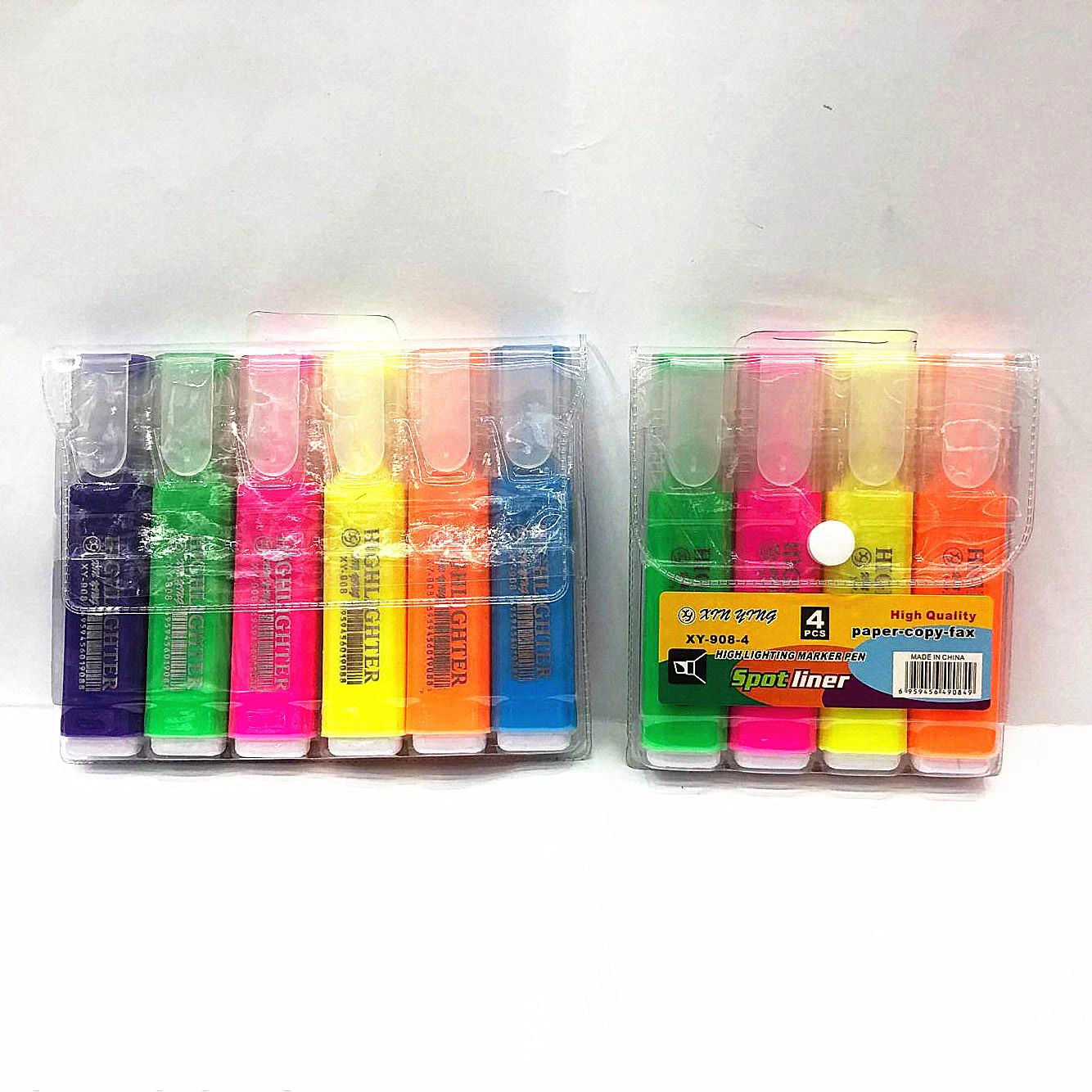 Colours Highlighter Marking Pen Office Supplies