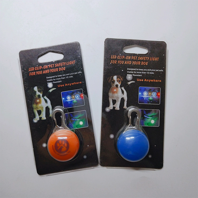 High Efficient LED Clip-on Pet Safety Light Pendant