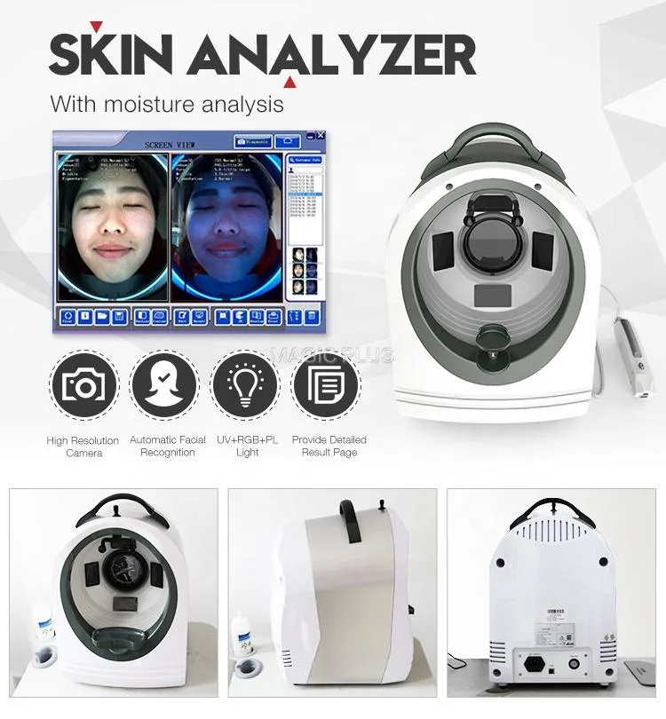 Bestseller 2023 Professionelle Haut Scanner Dermatologie Gesicht Haut Analysator Schönheit Ausrüstung