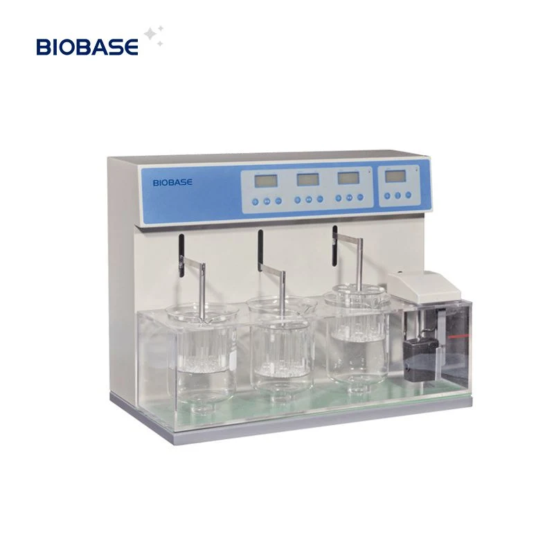 Проверка на дезинтеграцию прибора для аптеки Biobase с помощью функции автоматической диагностики для лаборатории