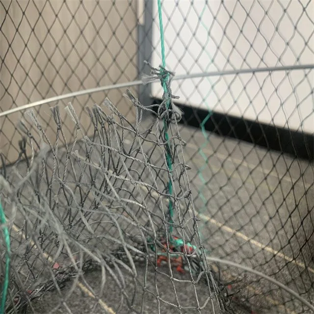 16 Löcher Faltbare Eel Trap Falten Regenschirm Fisch Trap Krabbe Trap