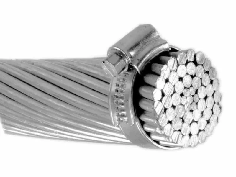 Cable desnudo de aluminio trenzado estándar ASTM 1/0 AWG AAC AAAC Conductor