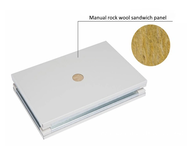 Marya Hand-Made Double-Side Glass Magnesium Rock Wool Sandwich Panel Heat Insulation for Cleanroom Laboratory