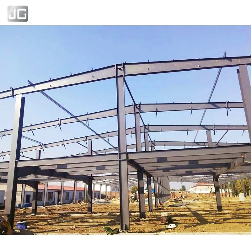 Verzinktes Design großspannige Stahlkonstruktion für Hangar Warehouse Building Workshop