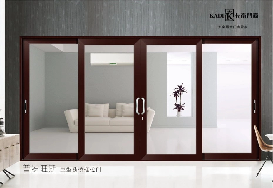 Aluminum Alloy Bathroom Glass Door Design