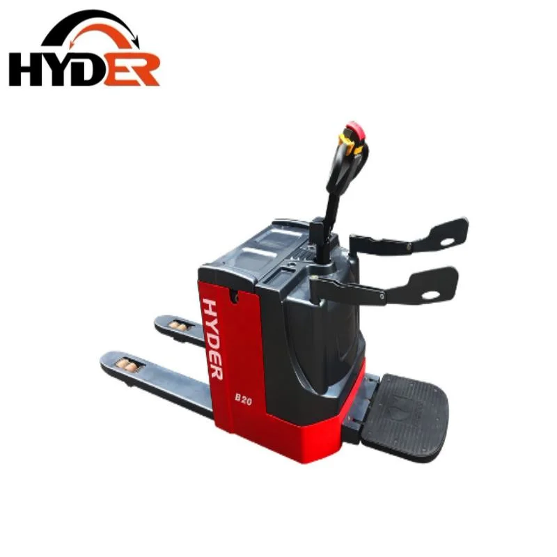 Hyder Full Electric Pallet Truck with EPS and Pedals 2500kg 2.5t Warehouse Logistics