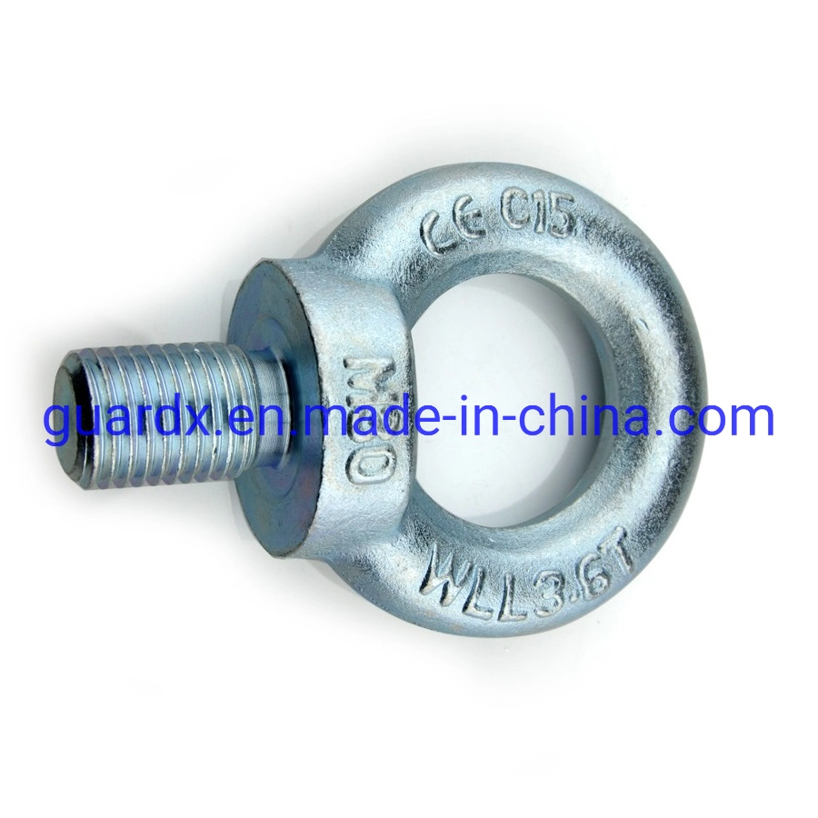 DIN 580 Forged Galvanized High Strength C15 Eye Bolt