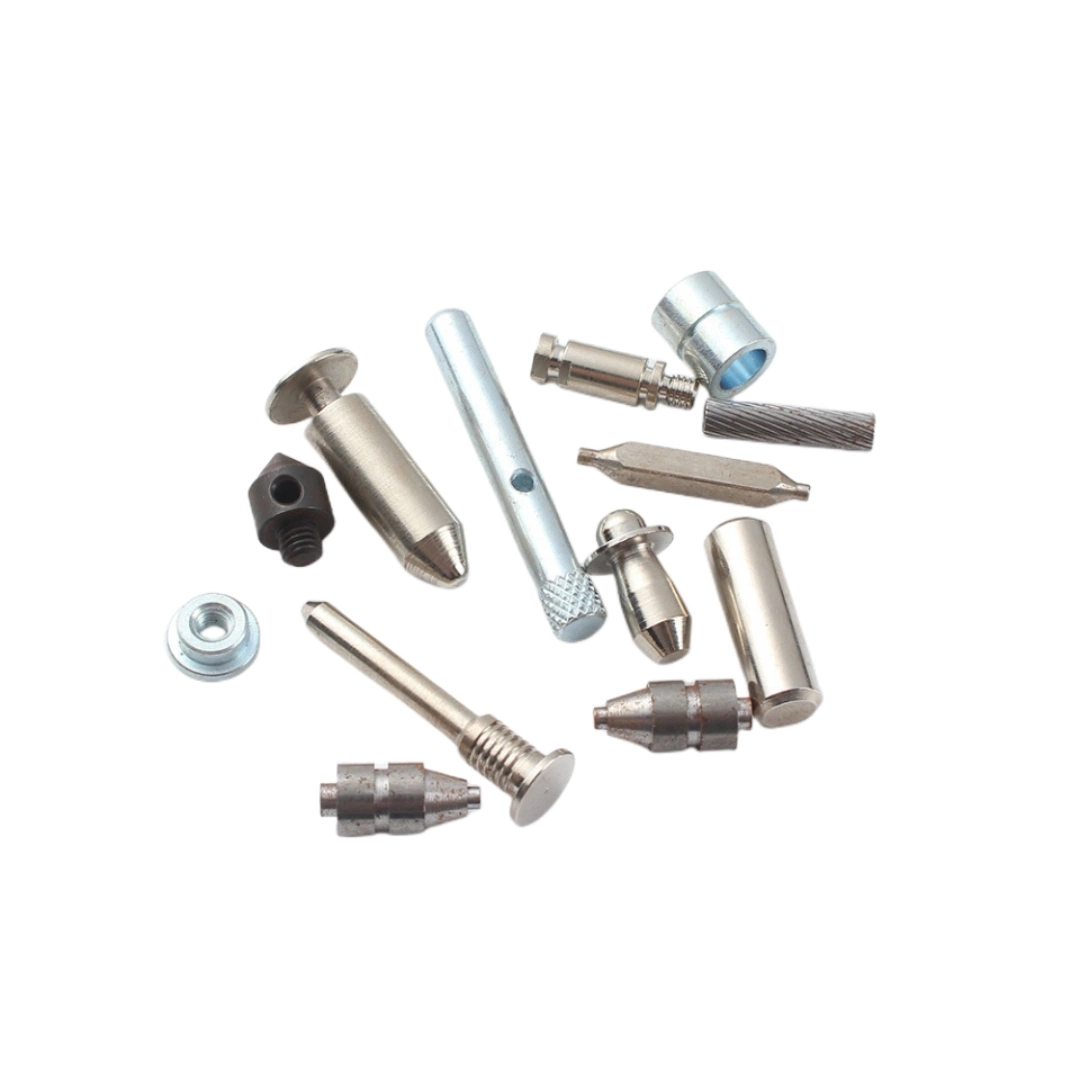 High Quality Customized Auto Lathe Part Zinc Plated Stainless Steel Studs Rivets