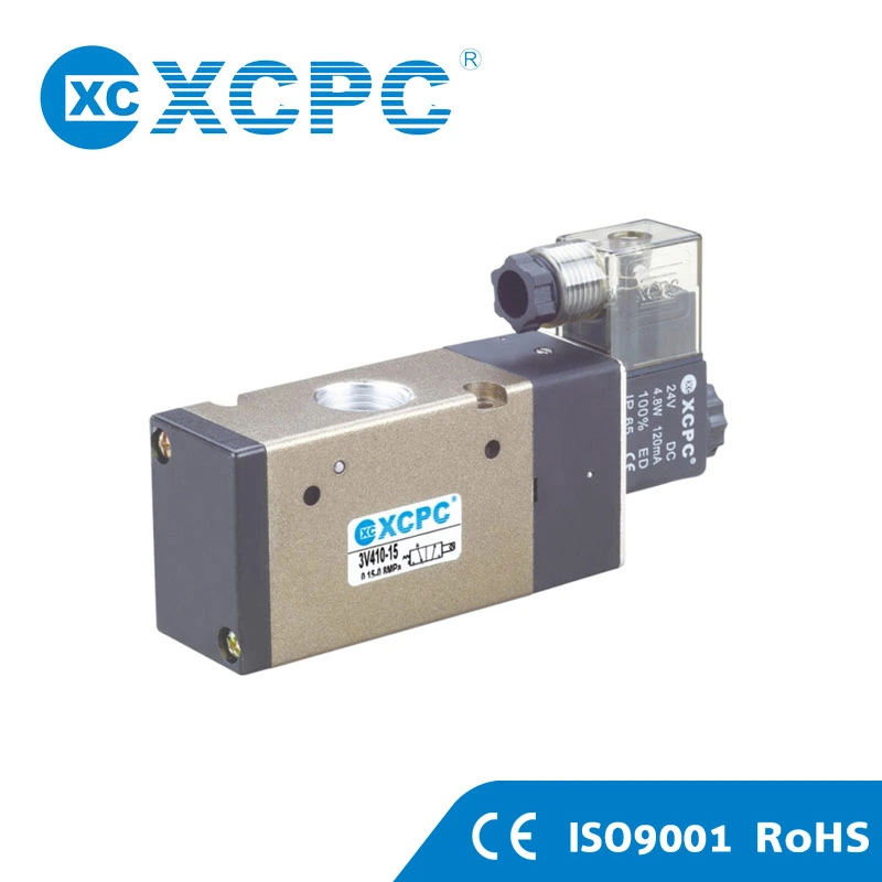 3V Series Silver Body Solenoid Valve