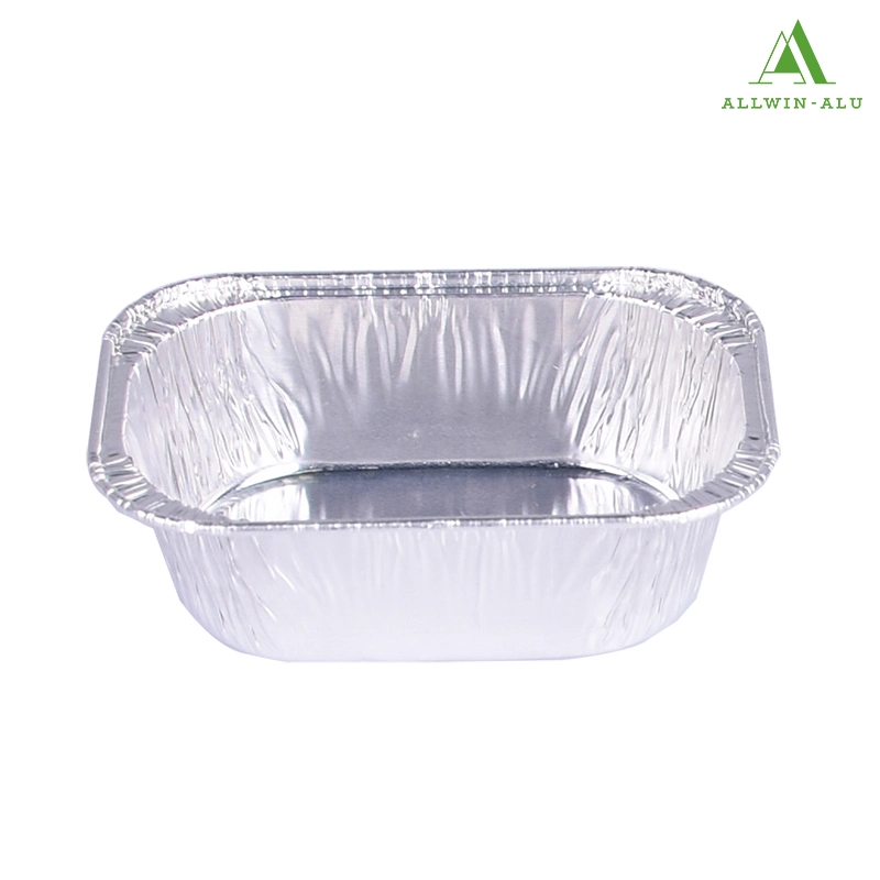 1100ml OEM Kitchen Use Aluminum Foil Container Disposable Aluminium Foil Container