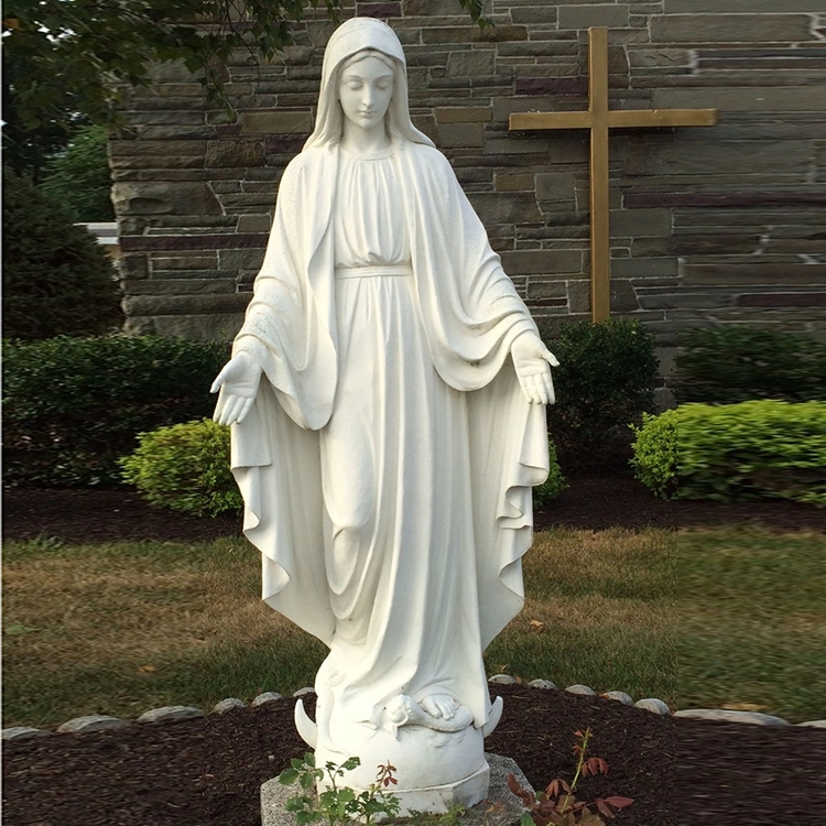 Outdoor Decor Art Design Life Size Mary Statue Marble Statue Price