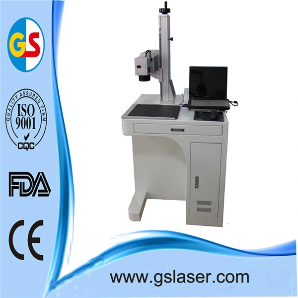 30W Fiber Laser Marking Machine Engrave Metal Plastic Plate