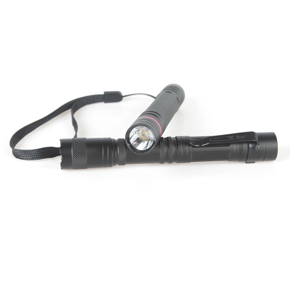 Yichen Basic Aluminum LED Flashlight Pen Light Torch