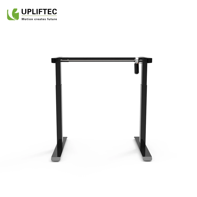 Table de bureau réglable électrique à moteur unique de haute qualité