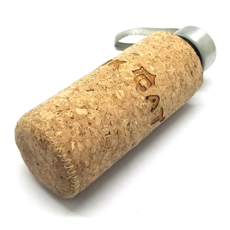 Wholesale/Supplier Customized Print Laser Logo Cork Wood Style Bottle Cooler Sleeve