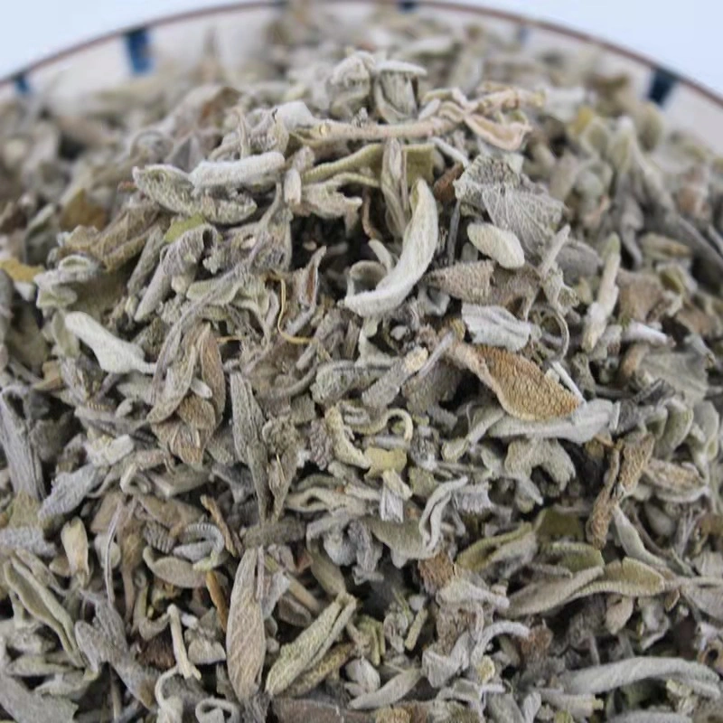 Shu wei cao grueso blanco suelto sage emborronar hojas hoja de té de salvia seca para la venta