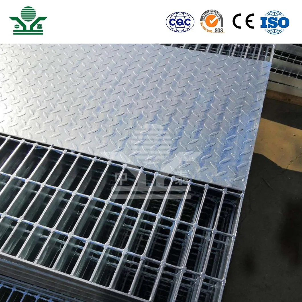 Zhongtai Drainage Channel Grate 8 Inches China Manufacturing Trench Drain Grates 1 Inch X 3/16 Inch Steel Grating Mesh