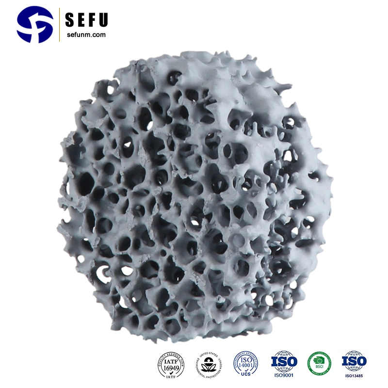 Sefu Ceramic Foam Filter China Porcelain Water Filter Manufacturers 20 30 40 50 60ppi Foundry Casting Honeycomb Ceramic Foam Filter Silicon Carbide Ceramic Foam