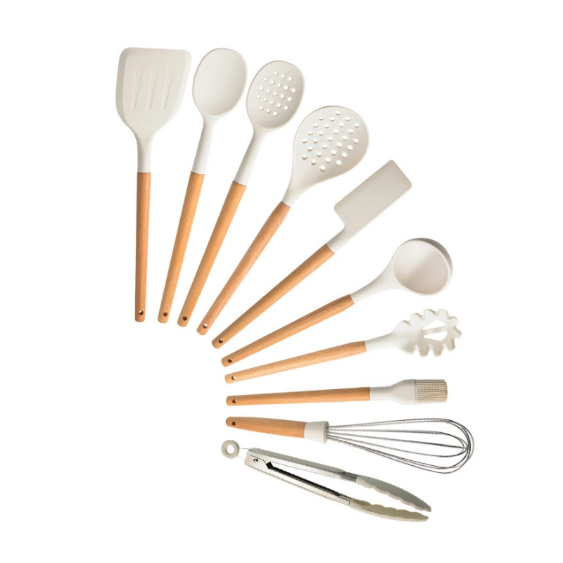 12 Pieces in 1 Set Kitchenware Silicone Kitchen Utensils