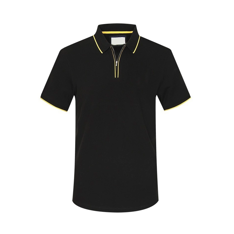 Polo de alta calidad 100% algodón con bordado personalizado y cómodo logotipo OEM Camisa