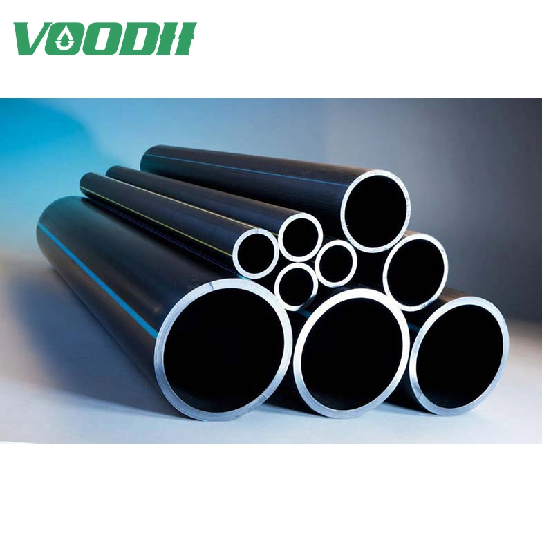 preço de fábrica na China Pingar o tubo de plástico de polietileno de irrigação de HDPE material da tubulação do tubo de água do tubo de PE 20-315mm do tubo de HDPE