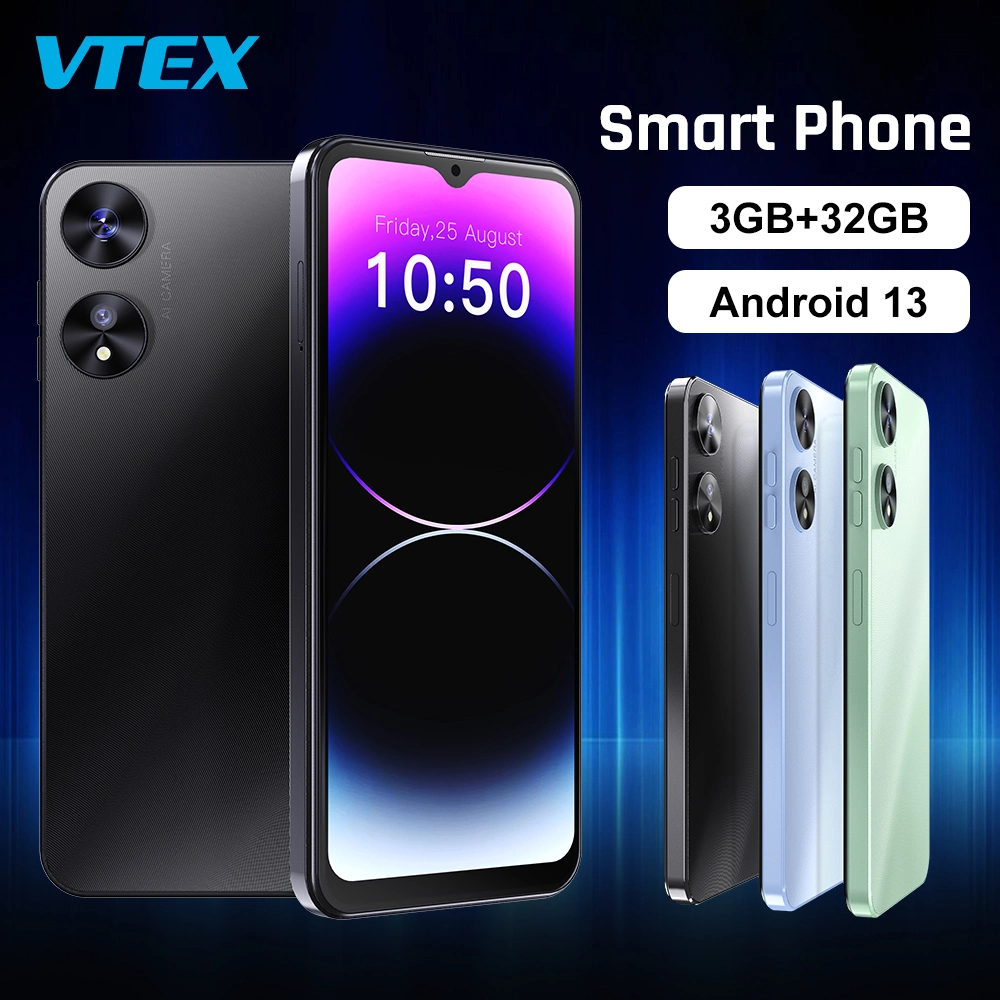 Smartphone de 6.517"" com qualidade ultra elevada, octa Core, 4G Gaming Mobile Telefone smartphone OEM Android 13 smartphone SIM duplo telemóvel