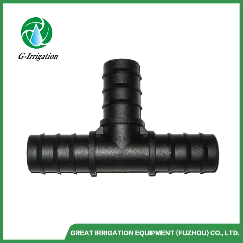 Farm Irrigation System Connector Plastic Drip Pipe Fittings Sprinkler System