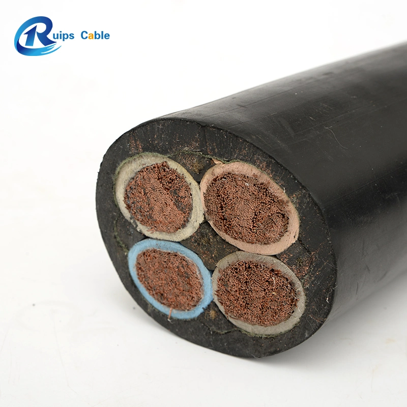 H07rn-F/A07rn-F Power Control Wire Industrial and Agricultural Use Oil-Resistant Flame-Retardant Mobile Equipment and Machines Heavy Rubber Cable