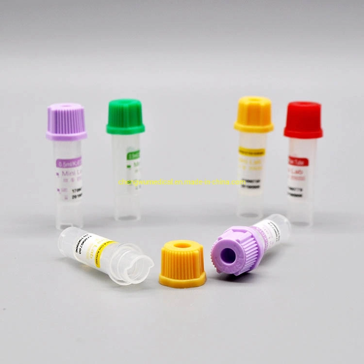 0.5ml Disposable Medical Micro Blood Collection Tubes CE/ISO Certificate