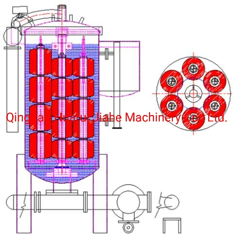 Textile Yarn Tube Texturing Machine Tube Sewing Thread Tube Dyeing Second-Hand Jet Dye Vat Dyeing Machine for Regenerated Polyester Viscose Dyed Yarn 32 Counts