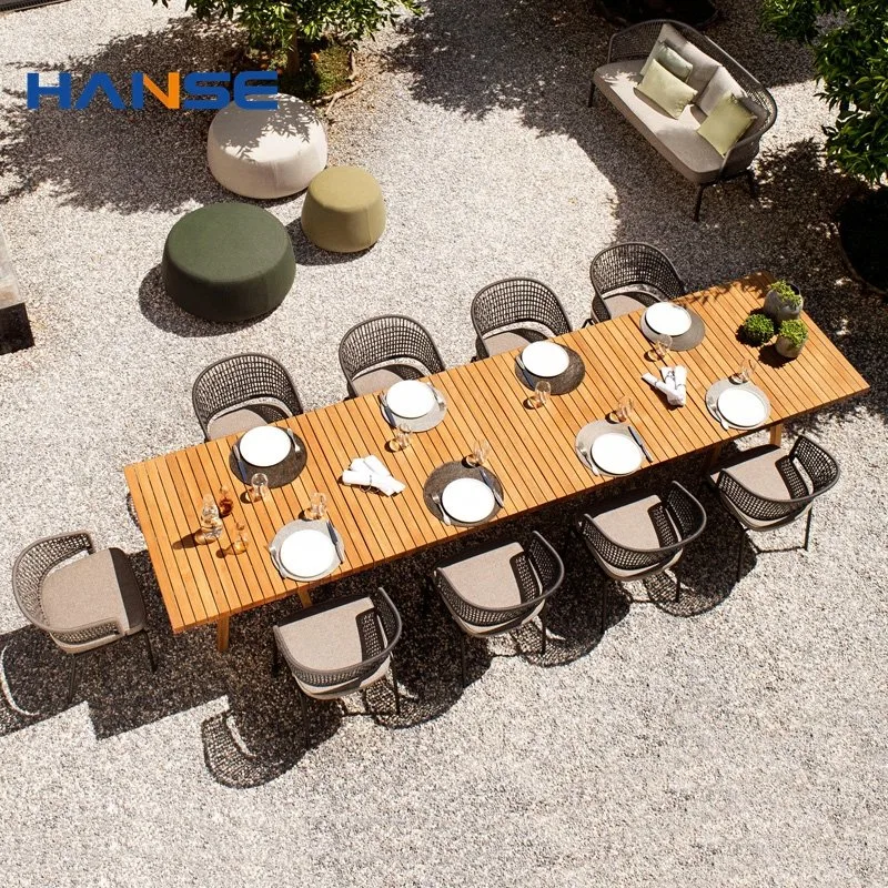 OEM standard de l'emballage carton Hotel Hanse Foshan définit un canapé-meubles de jardin Table