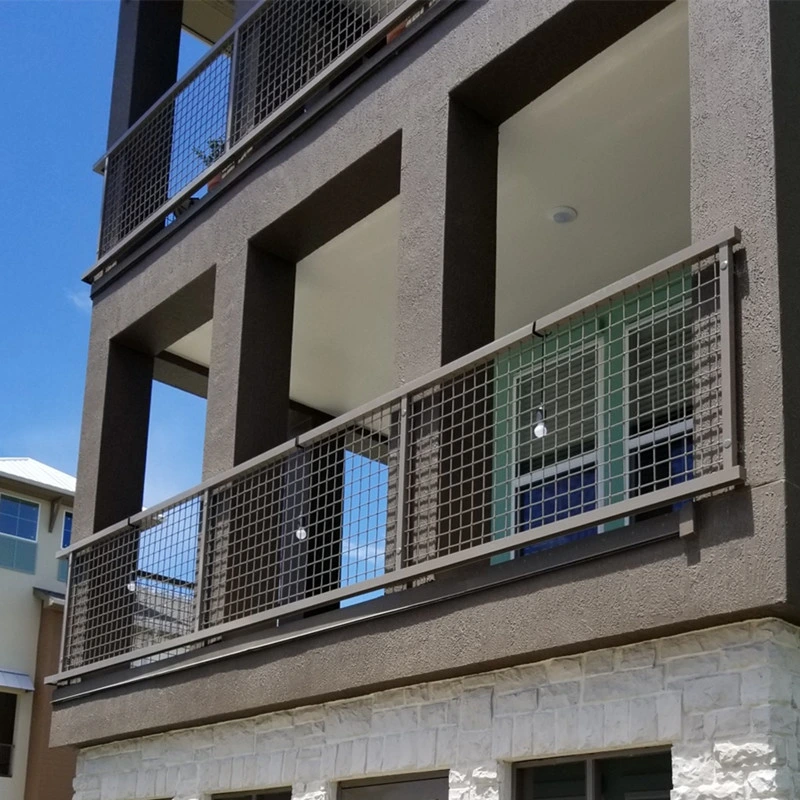 OEM Designed Metal Welded Balcony Mesh Fence