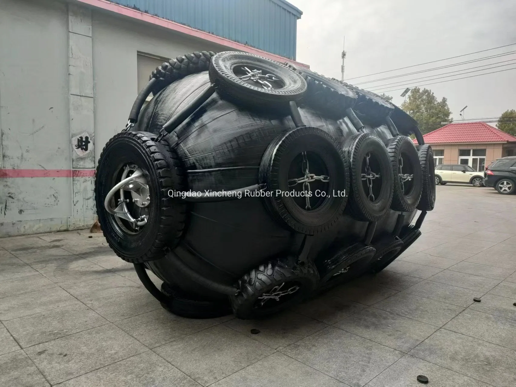 Qingdao Xincheng Pneumatic Marine Balloon Rubber Fender for Boat Dock