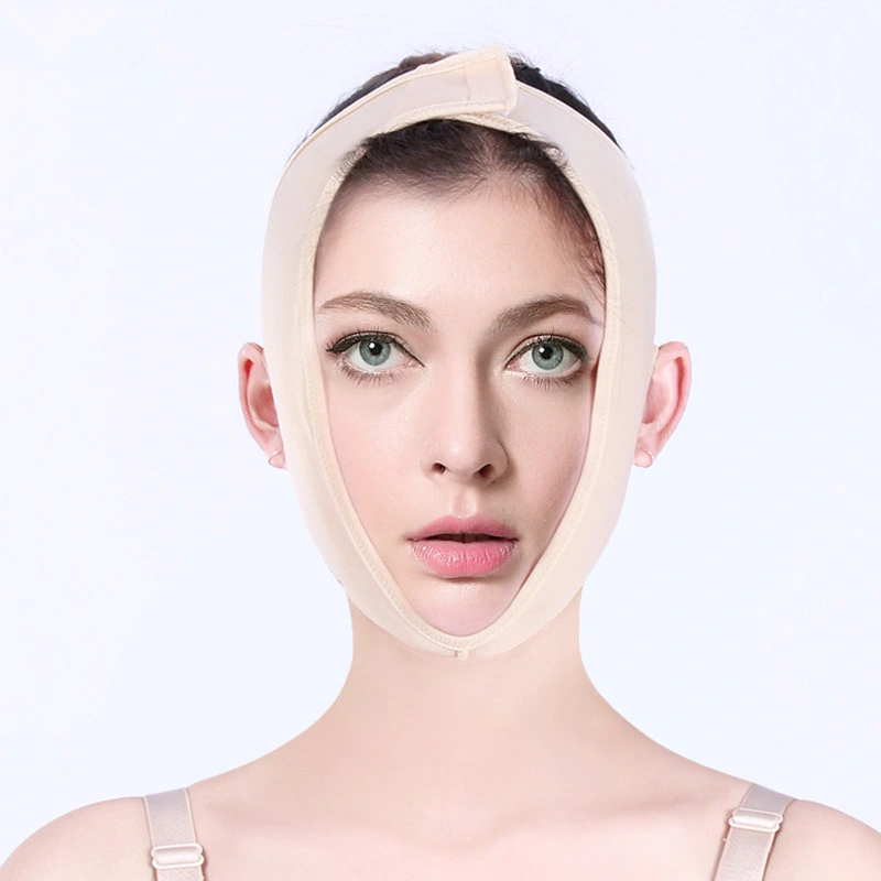 Medical Face Lifting Compression Liposuction Post Surgery Face Slimming Chin Strap