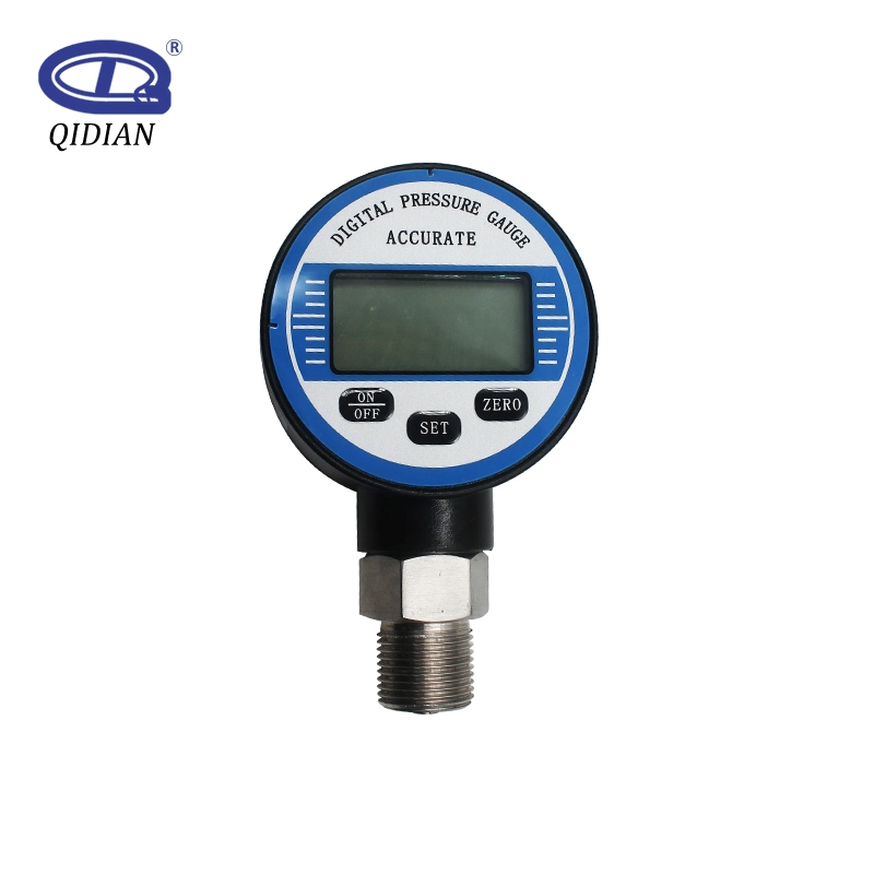 Standard Vacuum Gas Oil Water High Pressure Small Digital Air Pressure Gauge for Sale