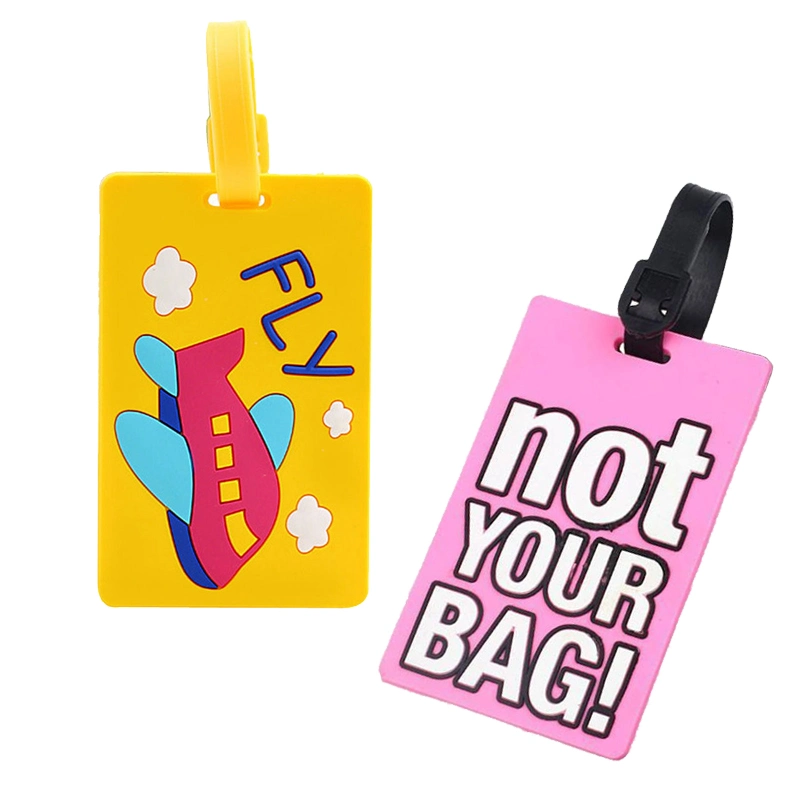 PVC Luggage Bag Tags Label Travel Baggage Cruise Tag with Name Card