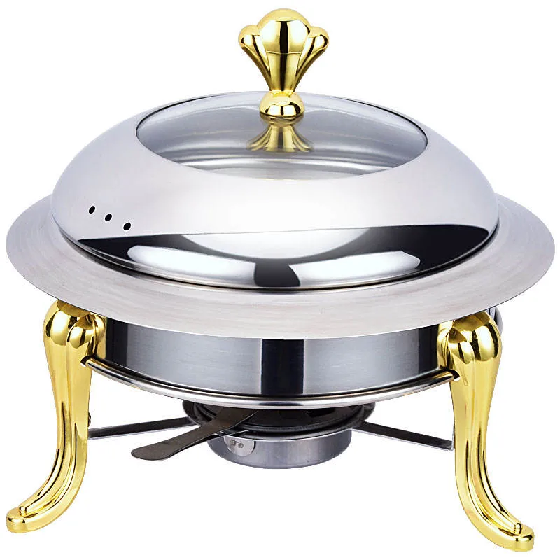 Hotel Wedding Wholesale/Supplier Small Buffet Stove Stainless Steel Food Warmer