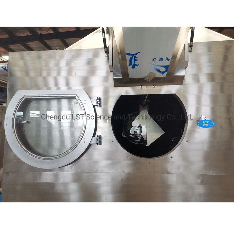 Automatic Rotary-Drum Sugar Powder Roller Chocolate Coating Machine Rotary Coating