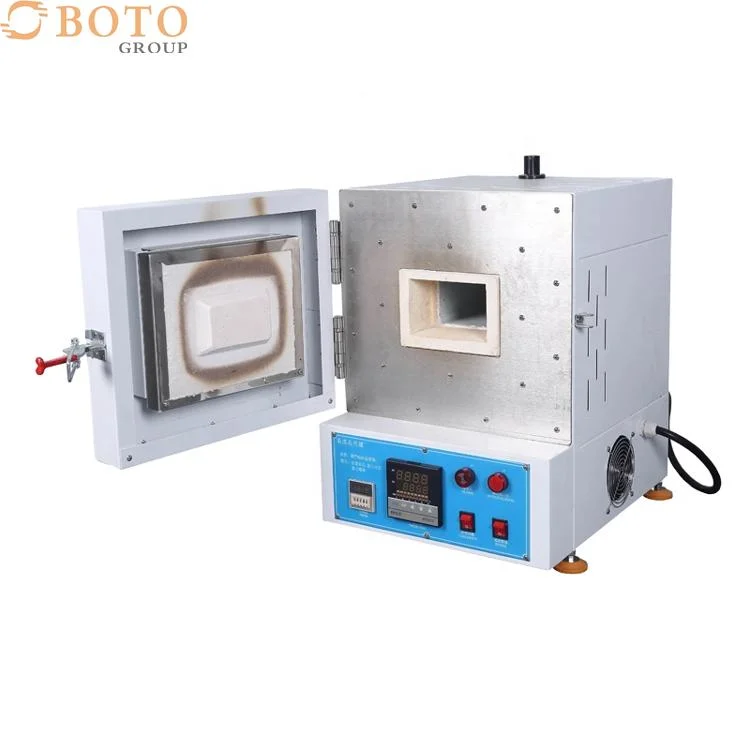 Electronic Component Electric Ash Testing Digital Muffle Furnace 1200