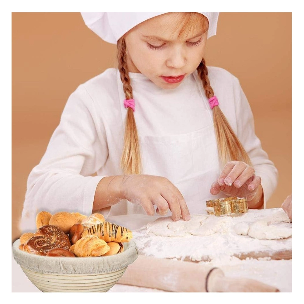 9 Inch Round Bread Proofing Basket Baking Dough Bowl