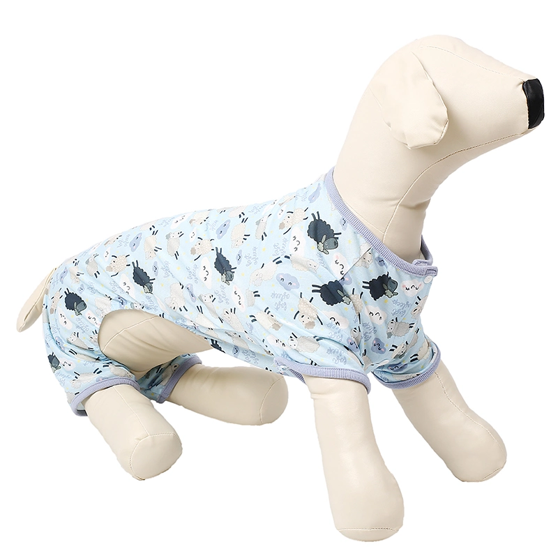 Verified Suppliers Pet Apparel Bargain Breathable Full Body Dog Pajamas