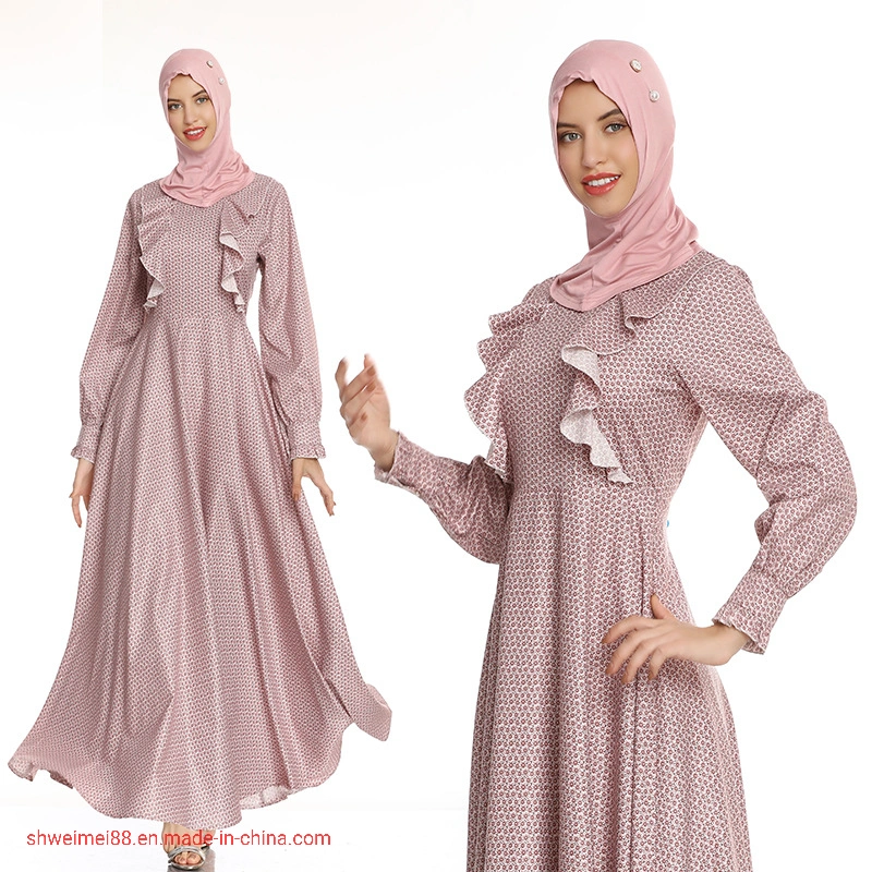 2020 Neu High quality/High cost performance  Großhandel/Lieferant Kaftan für Frauen Langarm Mode Abaya Maxi Kleid Formelle Kleid Abendkleid Islamische Kleidung Für Frauen Muslim Damen Kleid