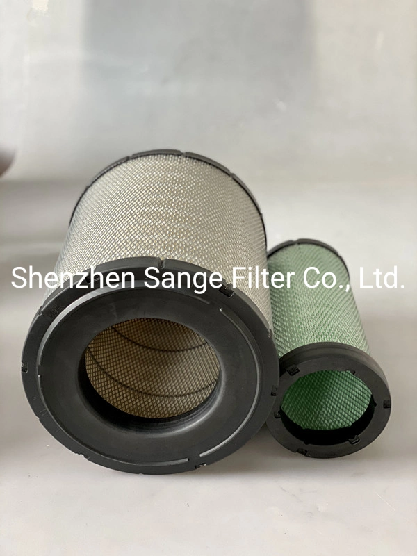 High Filtration Truck Filter Excavators Spare Parts Air Filter 6I2501 6I2502