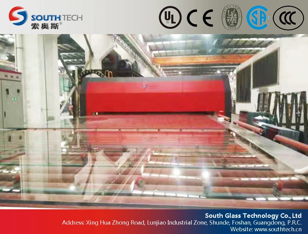 Southtech Double Heating Chambers Flat Tempered Glass Equipment (TPG-2)