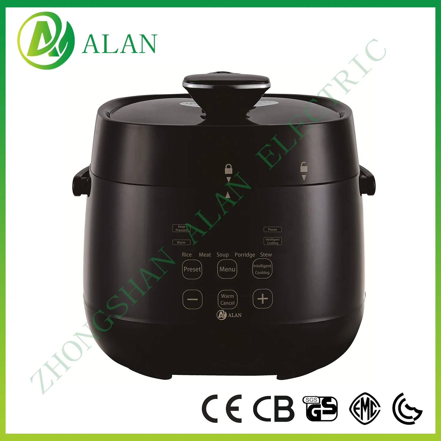 Melhor Saller 6qt fogão elétrico de pressão de arroz 220V com Painel de controlo do toque IMD